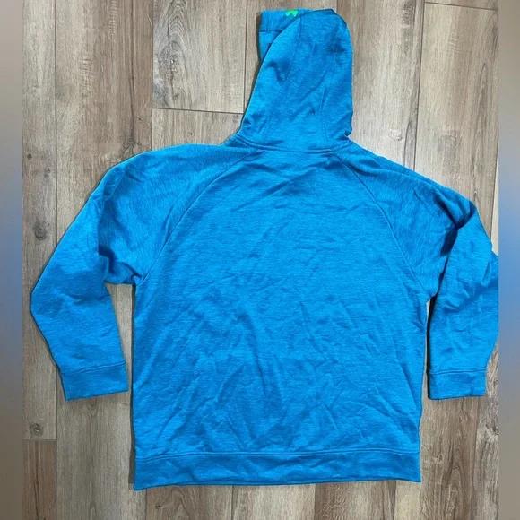 Under Armour Teal Blue Men's Cold Gear Hoodie XXL - Picture 2 of 3
